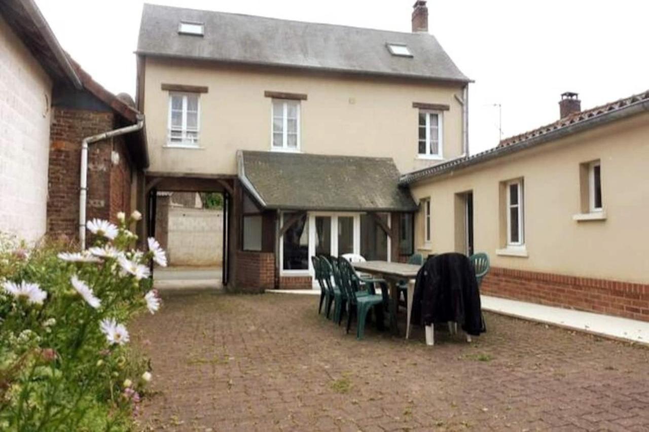 La Demeure De L'Etrier - Baie De Somme - 12 Personnes Villa Acheux-en-Vimeu Exterior foto